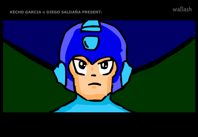 메가맨 vs 스네이크맨 (Megaman vs Snakeman) 게임 화면 1
