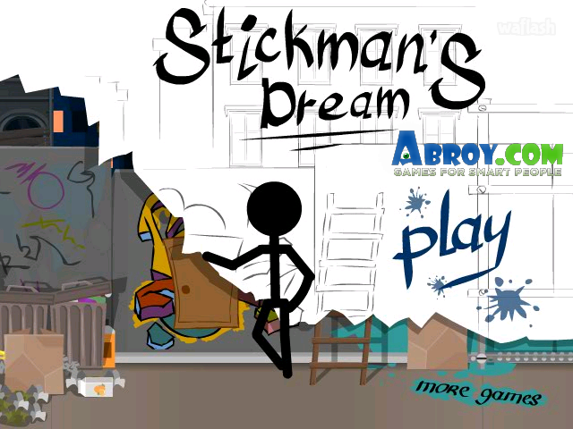 스틱맨의 꿈 (Stickman's Dream) 게임 화면 1
