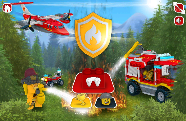 레고 시티 포레스트 파이어 (Lego City: Forest Fire) 게임 화면 1