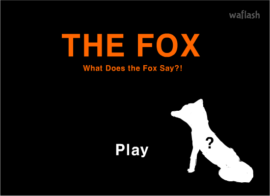 [뮤직플래시] the fox 게임 화면 1