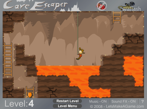 케이브 이스케이퍼 (Cave Escaper) 게임 화면 2