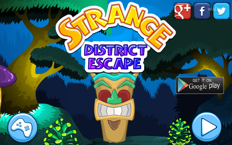 MIRCHI 스트레인지 디스트릭트 이스케이프 (Strange District Escape) 게임 화면 1