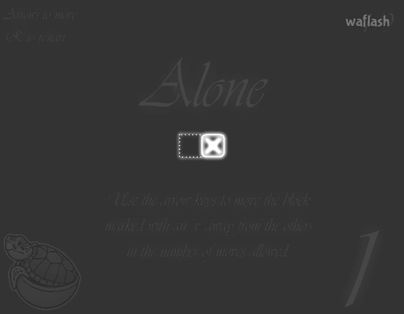 Alone 게임 화면 1