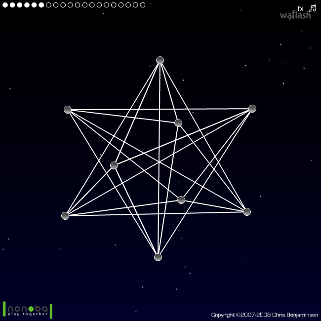 Untangle 게임 화면 2
