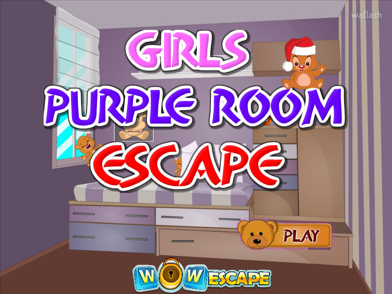 걸스 퍼플 룸 이스케이프 (Girls Puple Room Escape) 게임 화면 1