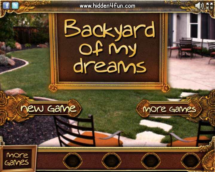 Hidden4fun 숨은그림찾기 - Backyard of My Dreams 게임 화면 1
