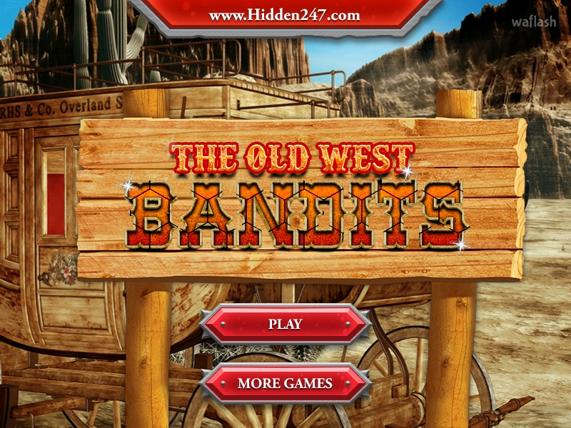 Hidden247 숨은그림찾기 - The Old West Bandits 게임 화면 1