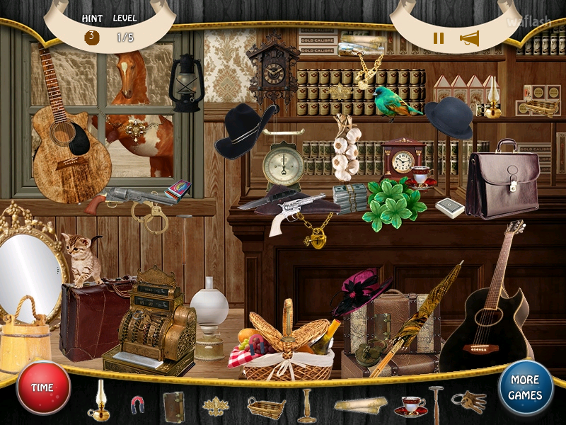 Hidden247 숨은그림찾기 - The Old West Bandits 게임 화면 2