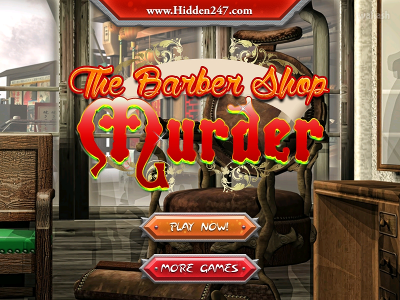 Hidden247 숨은그림찾기 - The Barber Shop Murder 게임 화면 1