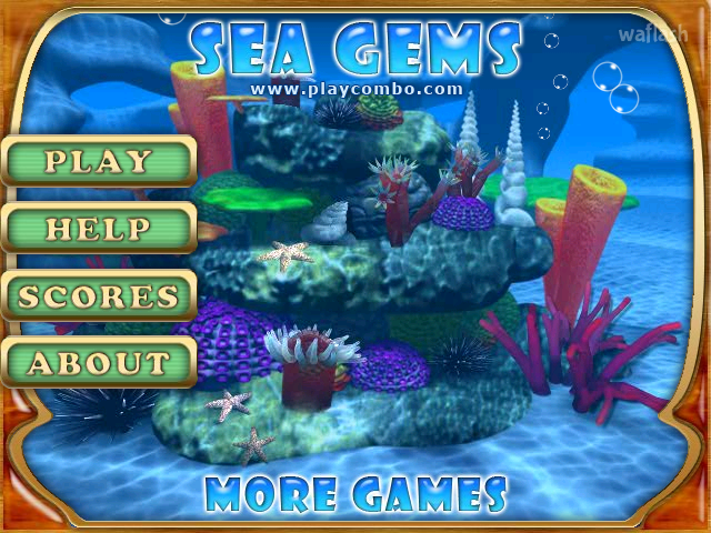 숨은그림찾기 - Sea Gems 게임 화면 1