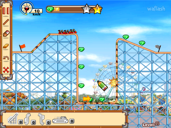 롤러코스터 크리에이터 2 (Rollercoaster Creator 2) 게임 화면 2