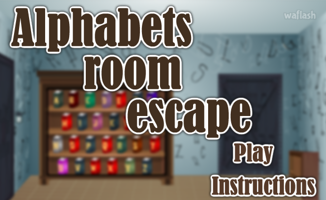 알파벳방 탈출 (123bee Alphabets Room Escape) 게임 화면 1