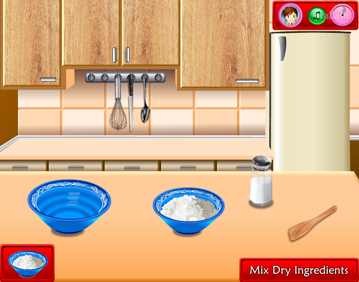 Sara's Cooking Class: Red Velvet Cake 게임 화면 2