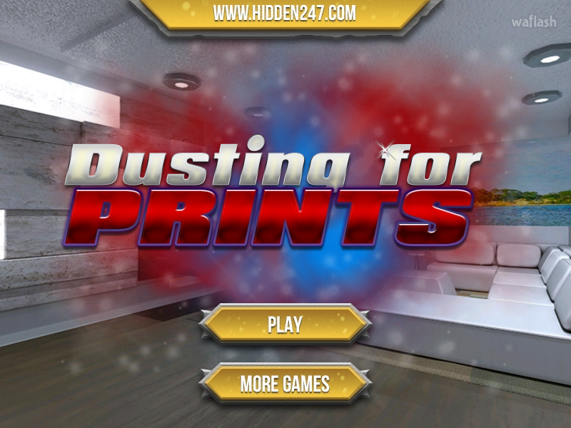 숨은그림찾기 Dusting for Prints 게임 화면 1