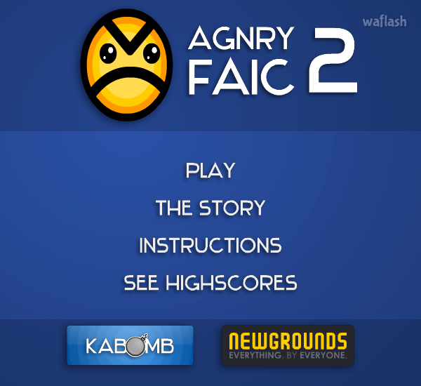 Angry Faic 2 게임 화면 1