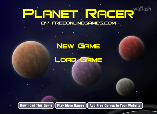 플래닛 레이서 (Planet Racer) 게임 화면 1