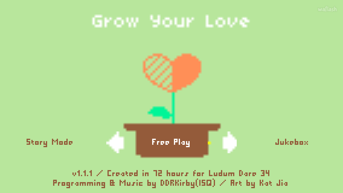Grow Your Love (그로우 유어 러브) 게임 화면 1