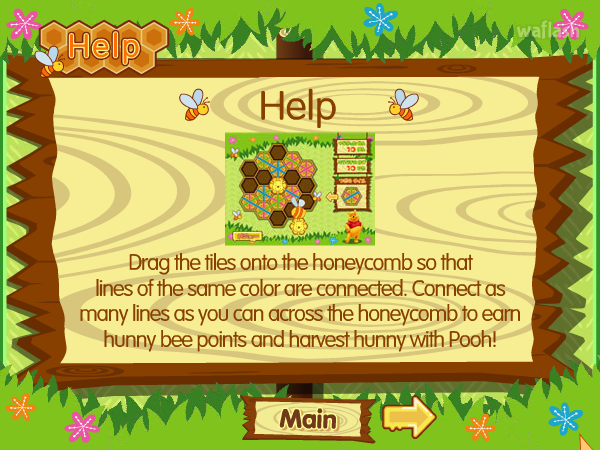 푸우 벌집 퍼즐 (Pooh's Hunny Puzzle) 게임 화면 3