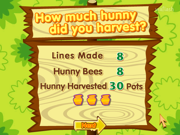 푸우 벌집 퍼즐 (Pooh's Hunny Puzzle) 게임 화면 4