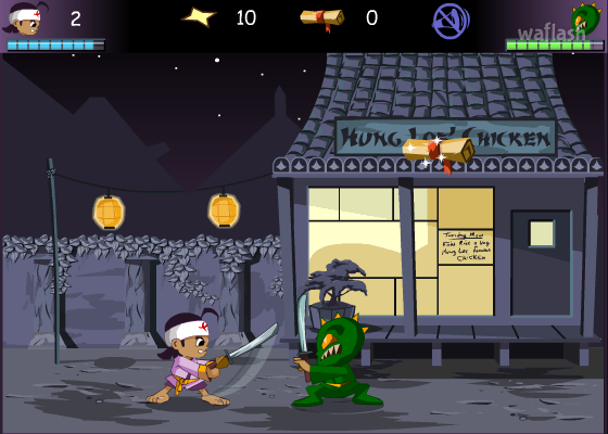 쓰리 풋 닌자 (3Foot Ninja) 게임 화면 2