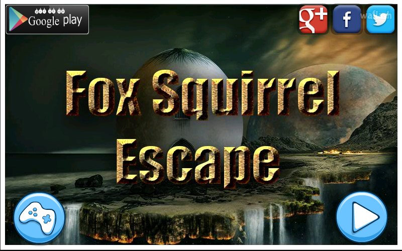 MIRCHI 여우 다람쥐 탈출 (Fox Squirrel Escape) 게임 화면 1