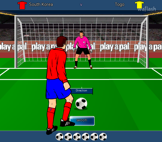 월드컵 2006 패널티 (World Cup 06 Penalty Shootout) 게임 화면 2