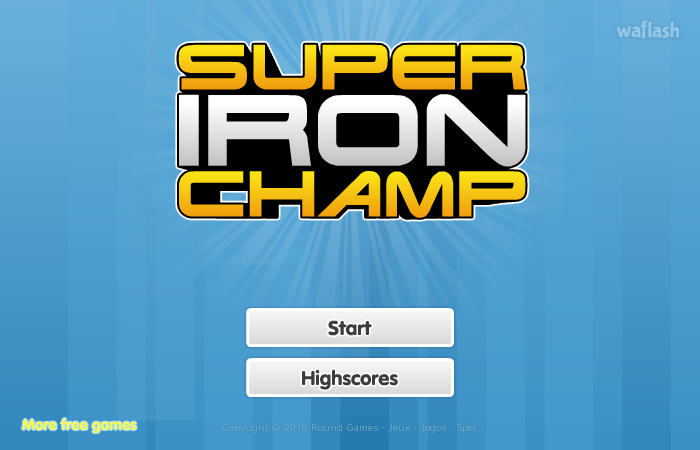 슈퍼 아이언 챔프 (Super Iron Champ) 게임 화면 1