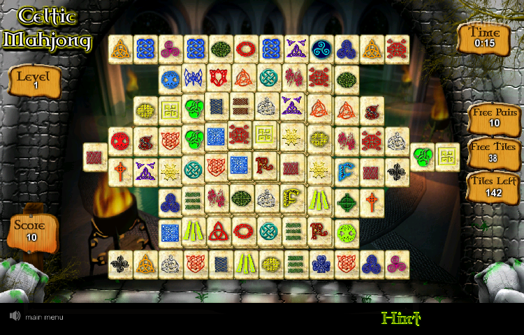 셀틱 마작 (Celtic Mahjong) 게임 화면 2