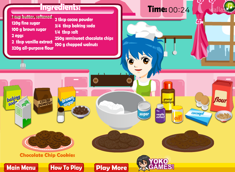 Chocolate Chip Cookies 게임 화면 2
