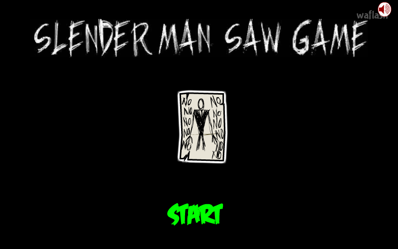 슬렌더맨 쏘우 게임 (Slender Man Saw Game) 게임 화면 1