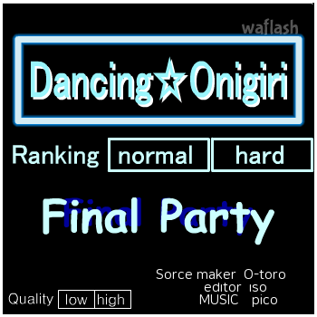Dancing Onigiri - Final Party 게임 화면 1