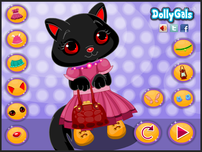 할로윈 키티 프리퍼레이션 (Halloween Kitty Preparation) 게임 화면 2