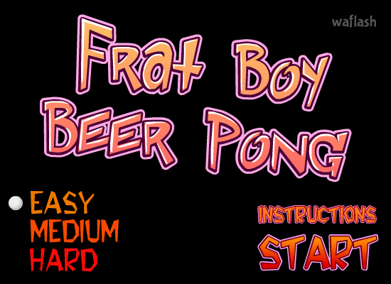 맥주마시기 탁구 (Frat Boy Beer Pong) 게임 화면 1
