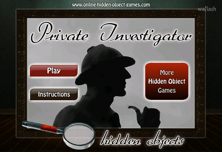 숨은그림찾기 - Private Investigator 게임 화면 1