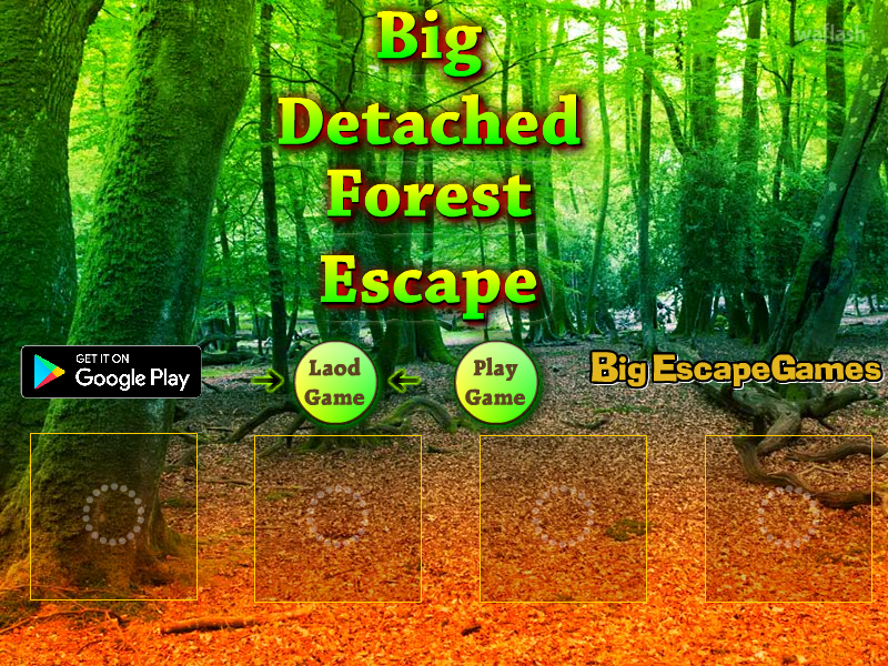 외딴 숲 탈출 (Big Detached Forest Escape) 게임 화면 1