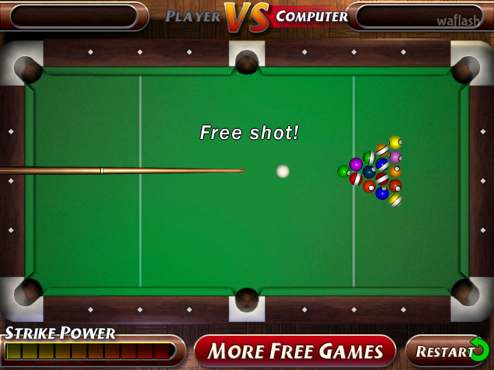 Free Pool 게임 화면 2