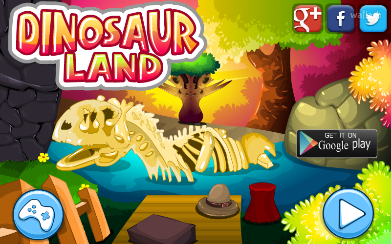 MIRCHI 다이노소어 랜드 탈출 (Dinosaur Land) 게임 화면 1