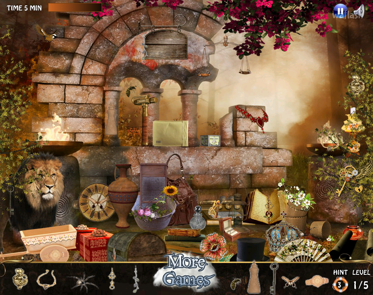 Hidden247 틀린그림찾기,숨은그림찾기 - Land of Magic 게임 화면 1