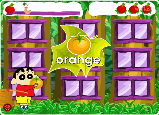짱구교실 - 과일 메모리 게임 게임 화면 1