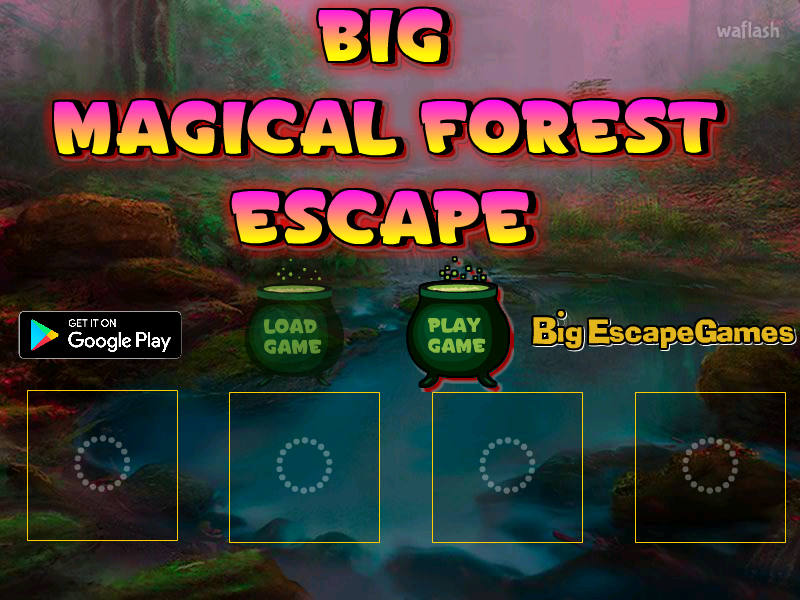 매지컬 포레스트 이스케이프 (Big Magical Forest Escape) 게임 화면 1