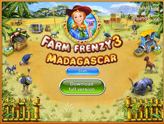 팜프렌지3 마다가스카르 (Farm Frenzy 3 Madagascar) 게임 화면 1