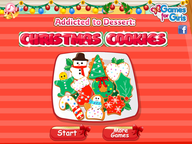 Addicted to Dessert: Christmas Cookies 게임 화면 1