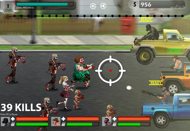 트러킹 좀비 (Trucking Zombies) 게임 화면 2