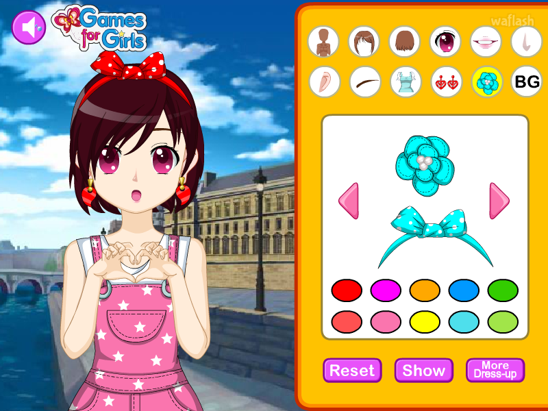 Anime Princess Avatar 게임 화면 2