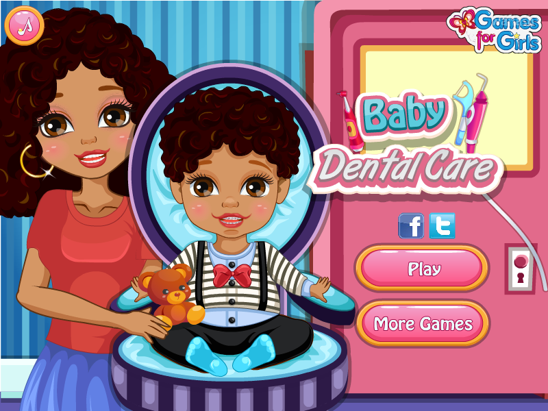 베이비 덴탈 케어 (Baby Dental Care) 게임 화면 1