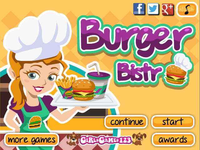 Burger Bistro 게임 화면 1