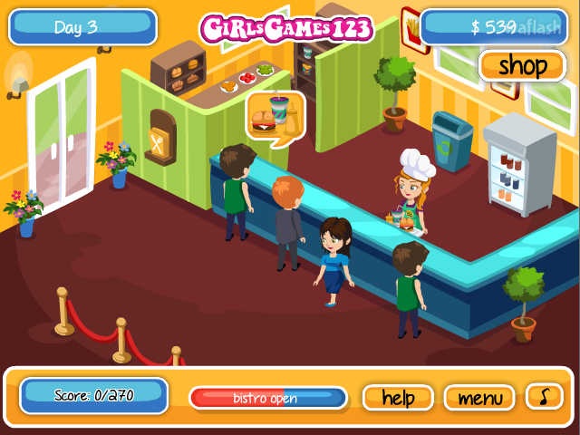 Burger Bistro 게임 화면 3