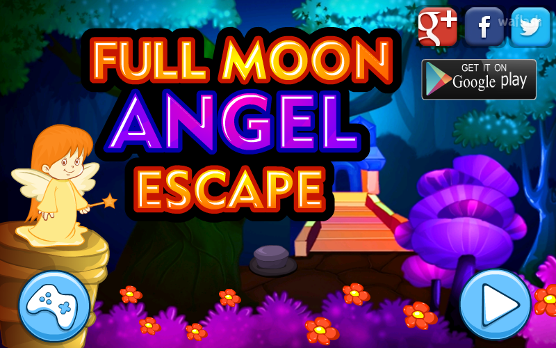 MIRCHI 풀 문 엔젤 이스케이프 (Full Moon Angel Escape) 게임 화면 1