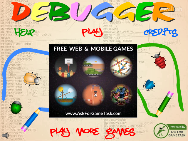 디버거 (Debugger) 게임 화면 1