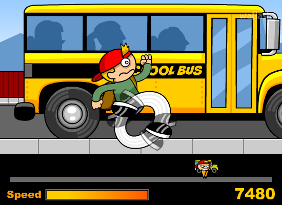 Gus vs. Bus 게임 화면 2